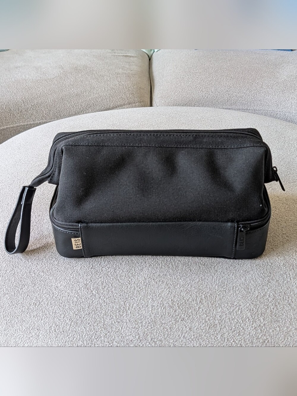 BEIS The Dopp Kit Toiletry Black